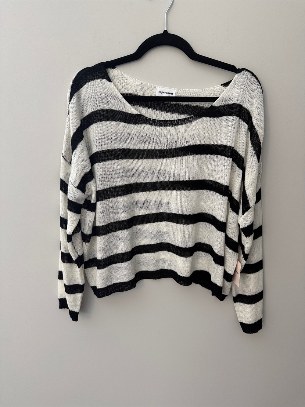 NWT Superdown lLightweight Sweater